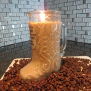 Cozy Coffee Boot Candle