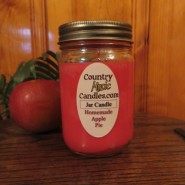 Homemade Apple Pie Jar Candle